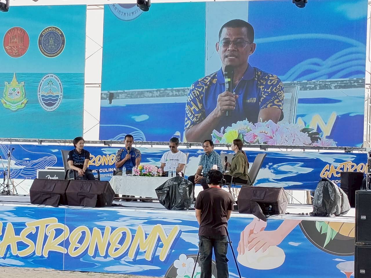 ร่วมพิธีเปิดโครงการ “มหกรรมคนรักษ์ทะเล จังหวัดประจวบคีรีขันธ์”