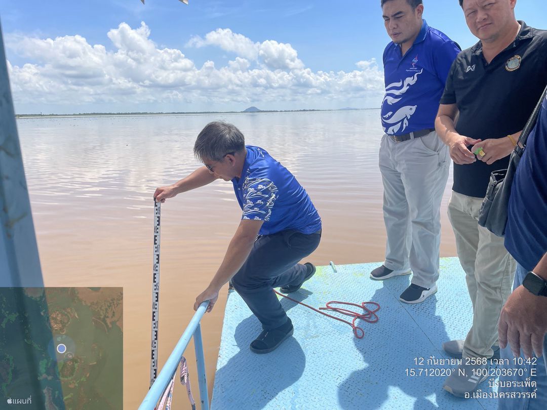 ติดตามการขุดลอกตะกอนดินและกำจัดวัชพืชบึงบอระเพ็ด ณ บึงบอระเพ็ด ตำบลแควใหญ่ อำเภอเมืองนครสวรรค์ จังหวัดนครสวรรค์..คลิก