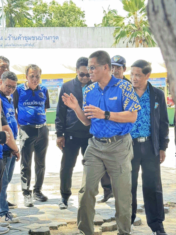เข้าร่วมพิธีเปิดโครงการประชาสัมพันธ์ด้านการอนุรักษ์สิ่งแวดล้อม ภายใต้กิจกรรม “มหกรรมคนรักษ์ทะเล จังหวัดประจวบคีรีขันธ์“