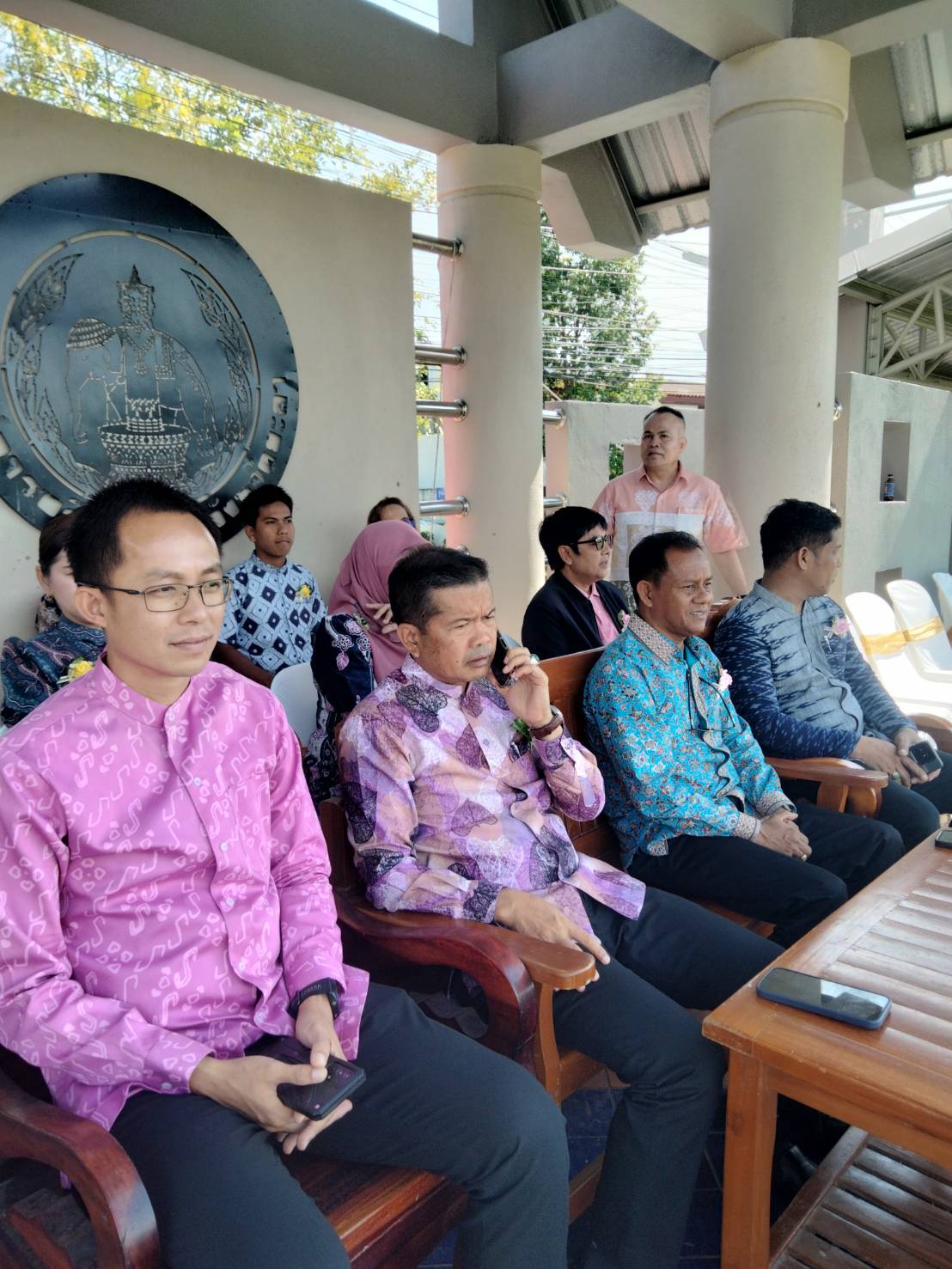 ร่วมเป็นเกียรติในพิธีเปิดงาน 