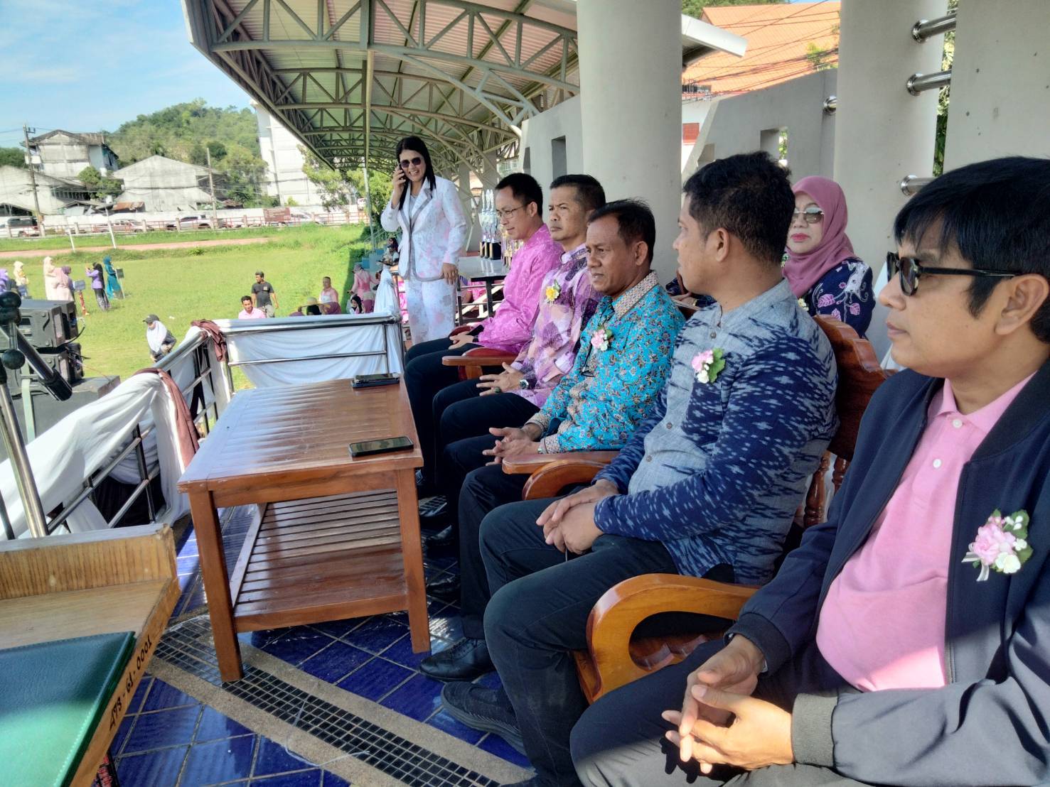 ร่วมเป็นเกียรติในพิธีเปิดงาน 