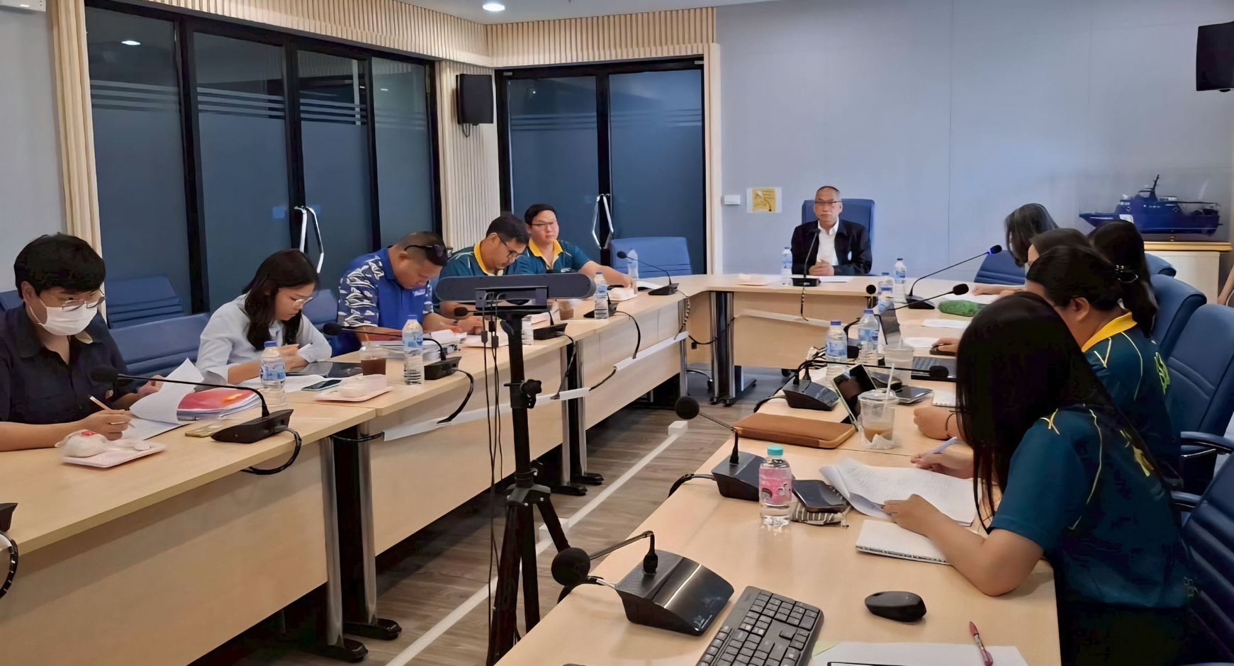 ประชุมหารือขั้นตอนการผลิตและส่งออกสัตว์น้ำตามมาตรา 65