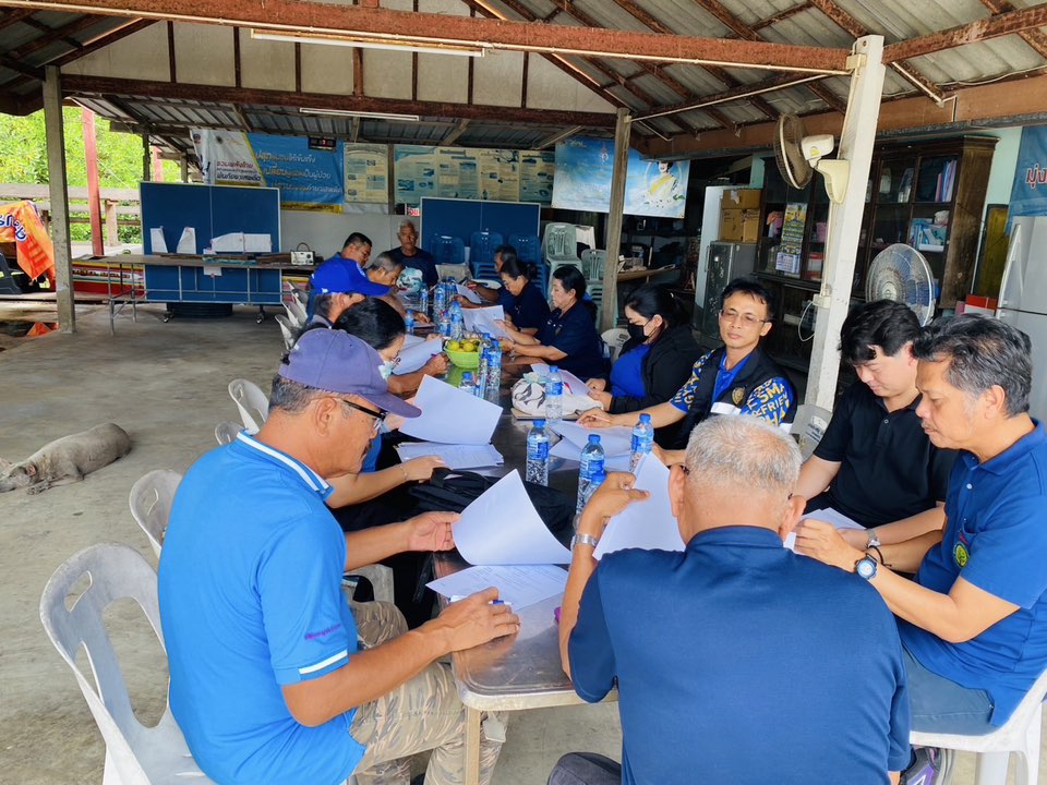 สำนักงานประมงกรุงเทพมหานครเข้าร่วมประชุมศูนย์บริการและถ่ายทอดเทคโนโลยีประจำแขวงท่าข้าม เขตบางขุนเทียน กรุงเทพมหานคร