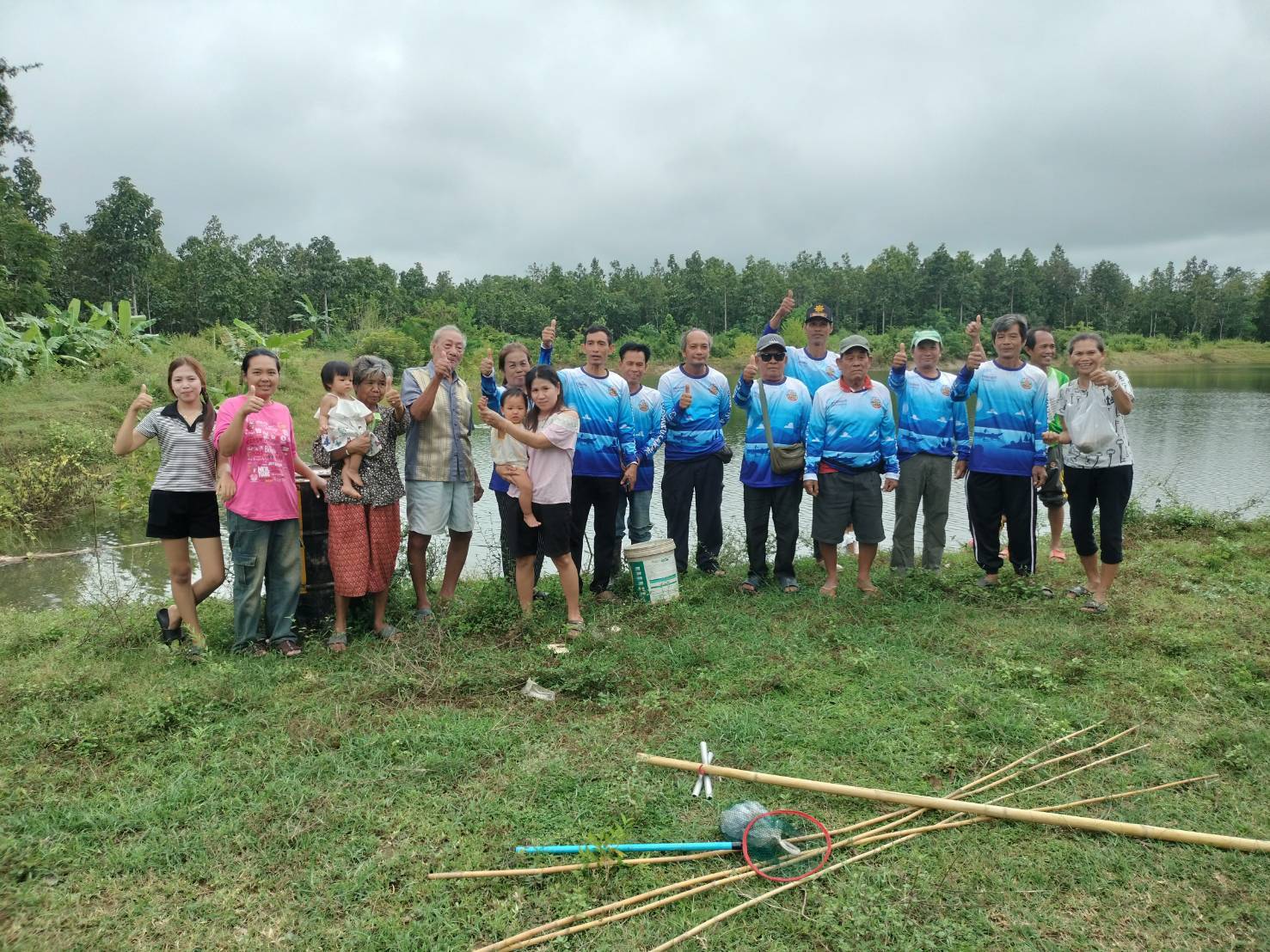 ปฏิบัติงานโครงการเพิ่มประสิทธิภาพการเกษตรมูลค่าสูง สู่เกษตรนวัตกรรมชั้นสูง กิจกรรมย่อยที่ 2 ส่งเสริมการเพิ่มผลผลิตสัตว์น้ำในแหล่งน้ำชุมชน (Y2) เพื่อติดตามให้คำแนะนำ และประเมินผลผลิตสัตว์น้ำของแหล่งที่ร่วมโครงการ..คลิก