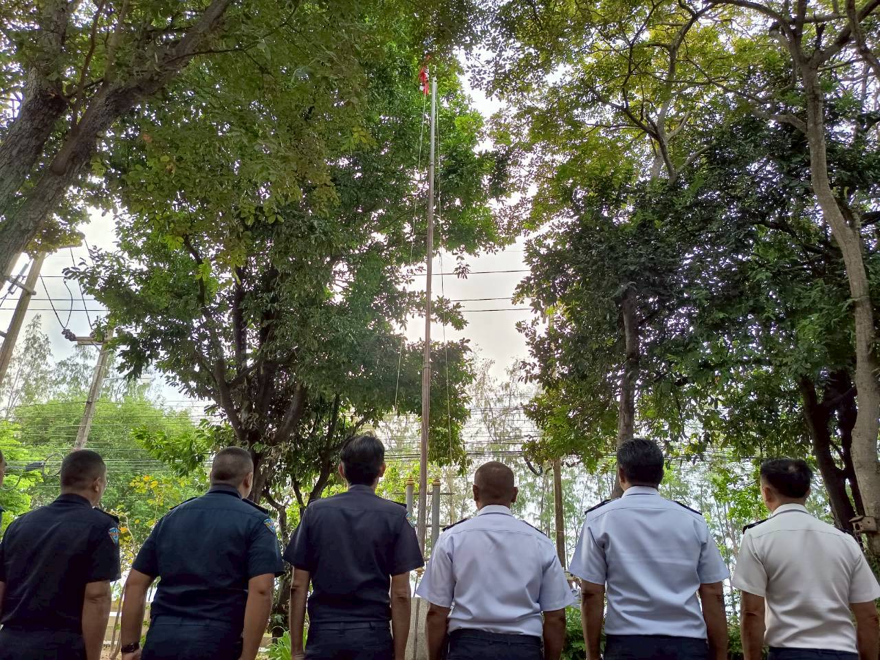 ร่วมกิจกรรมวันพระราชทานธงชาติไทย Thai National Flag Day ประจำปีงบประมาณ ๒๕๖๘