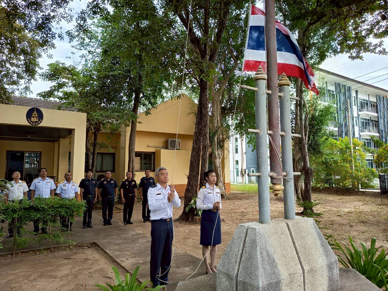 ร่วมกิจกรรมวันพระราชทานธงชาติไทย Thai National Flag Day ประจำปีงบประมาณ ๒๕๖๘