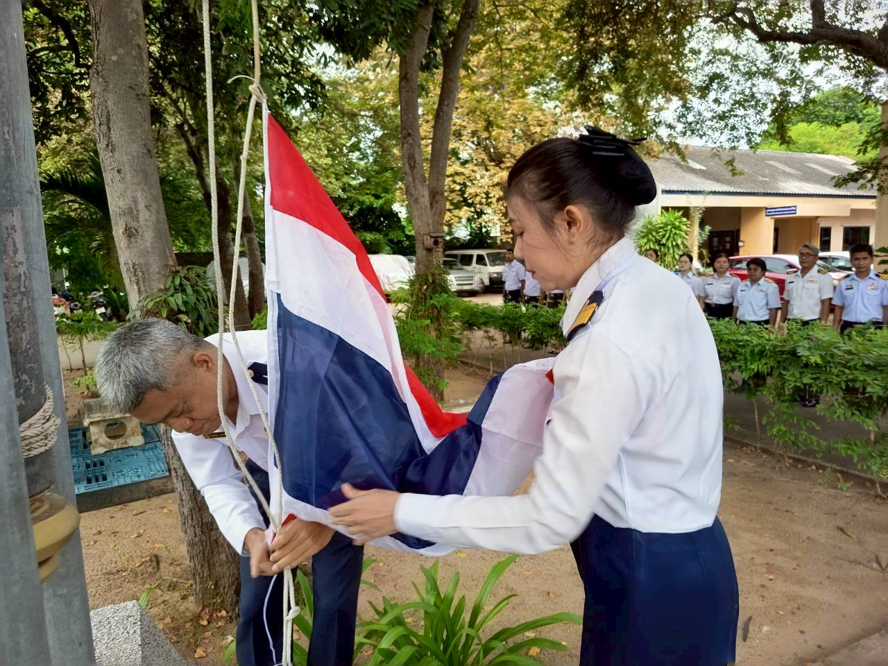 ร่วมกิจกรรมวันพระราชทานธงชาติไทย Thai National Flag Day ประจำปีงบประมาณ ๒๕๖๘