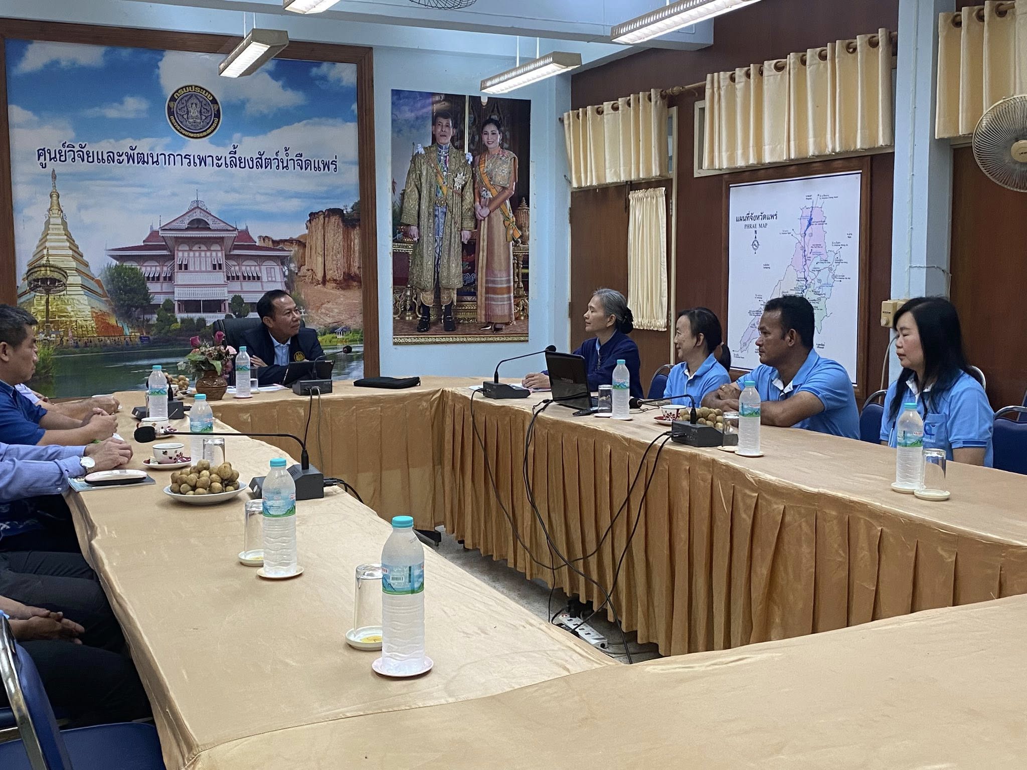 ตรวจเยี่ยมและรับฟังรายงานผลการปฏิบัติราชการประจำปีงบประมาณ 2568..คลิก