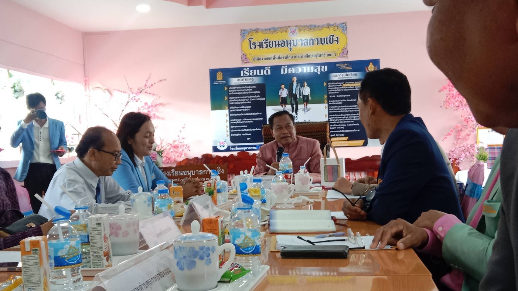 ประชุมหัวหน้าส่วนอำเภอกาบเชิง ครั้งที่ 10/2568