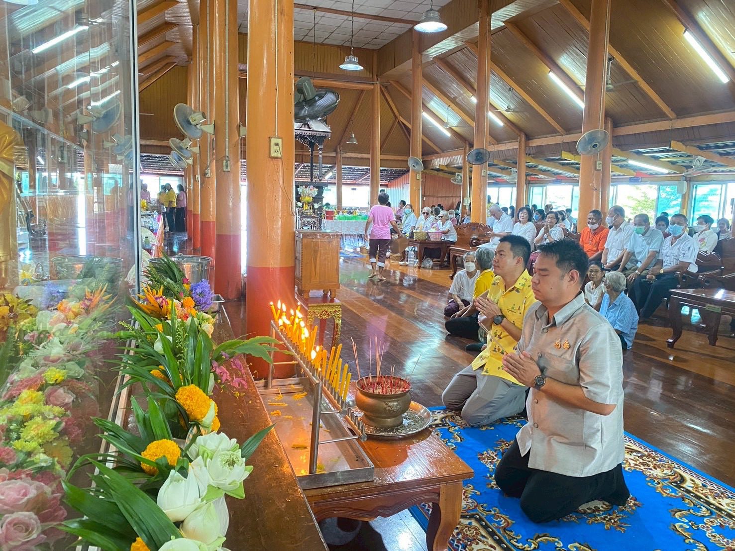 ร่วมกิจกรรมนายอำเภอชวนเข้าวัดทำบุญเนื่องใน “วันพระสวนะ” และร่วมกิจกรรมวันรักต้นไม้ประจำปีของชาติ..คลิก