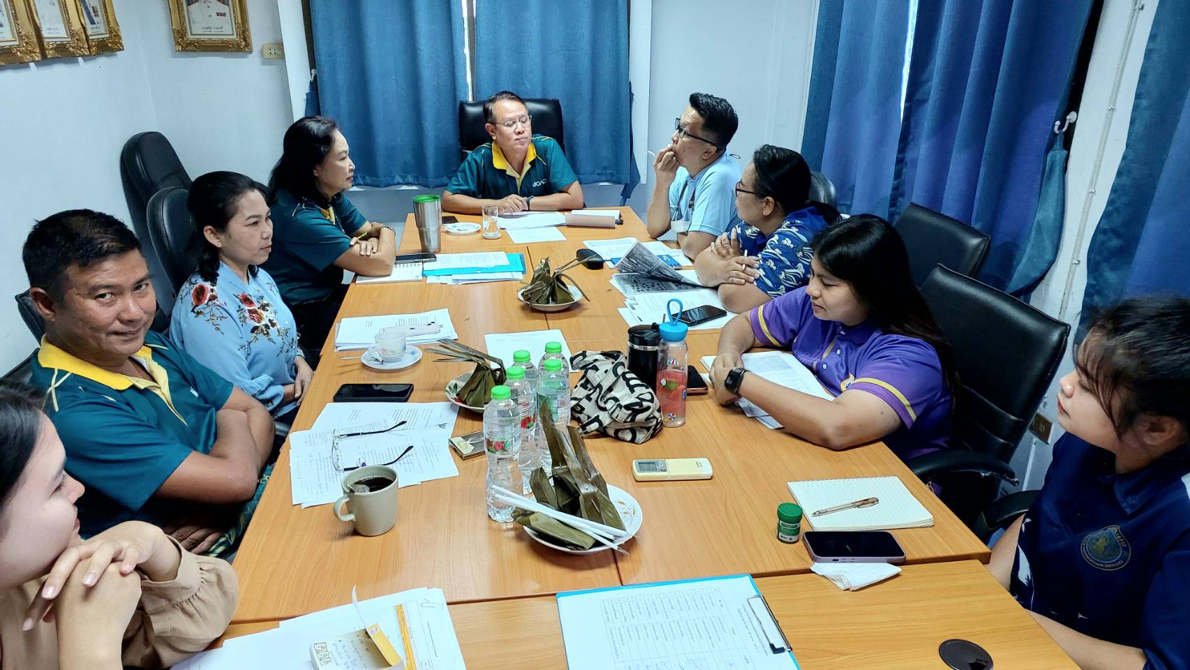 การประชุมสำนักงานประมงจังหวัดนนทบุรี ครั้งที่ 9/2568..คลิก