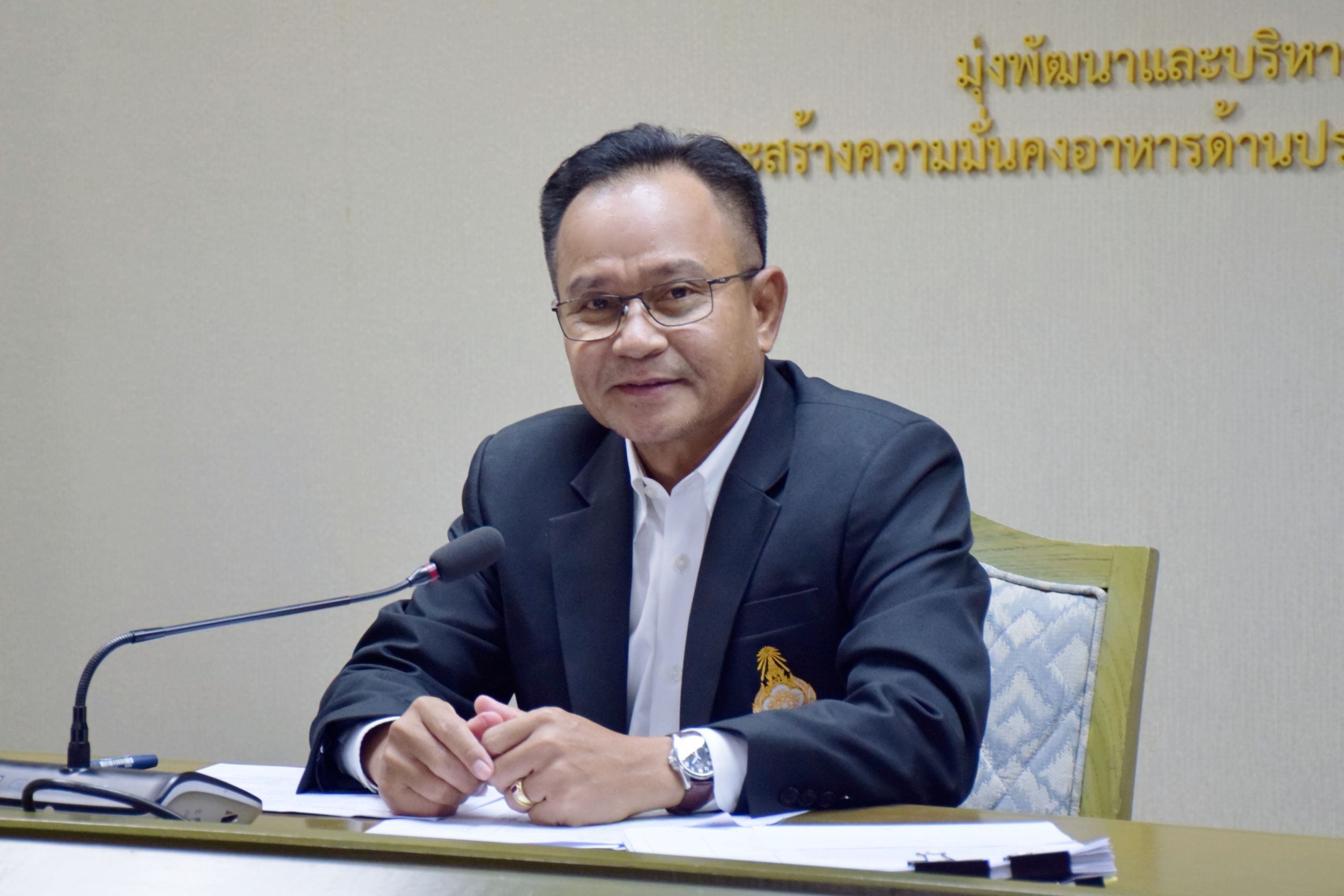 วันที่ 8 ตุลาคม 2568 เวลา 13.30 น. นายศุภกิตติ์ ใสกระจ่าง เลขานุการกรม เป็นประธานการประชุมหารือหัวหน้ากลุ่ม/ฝ่าย ของสำนักงานเลขานุการกรม ครั้งที่ 7/2568