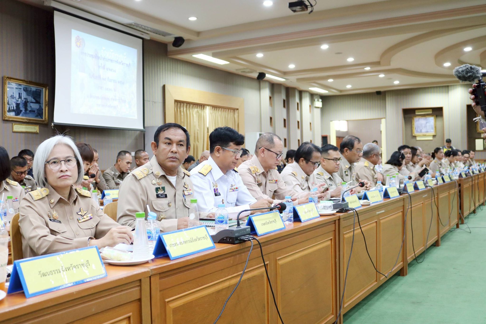 เข้าร่วมประชุมหัวหน้าส่วนราชการจังหวัดราชบุรี ประจำเดือนกันยายน 2568