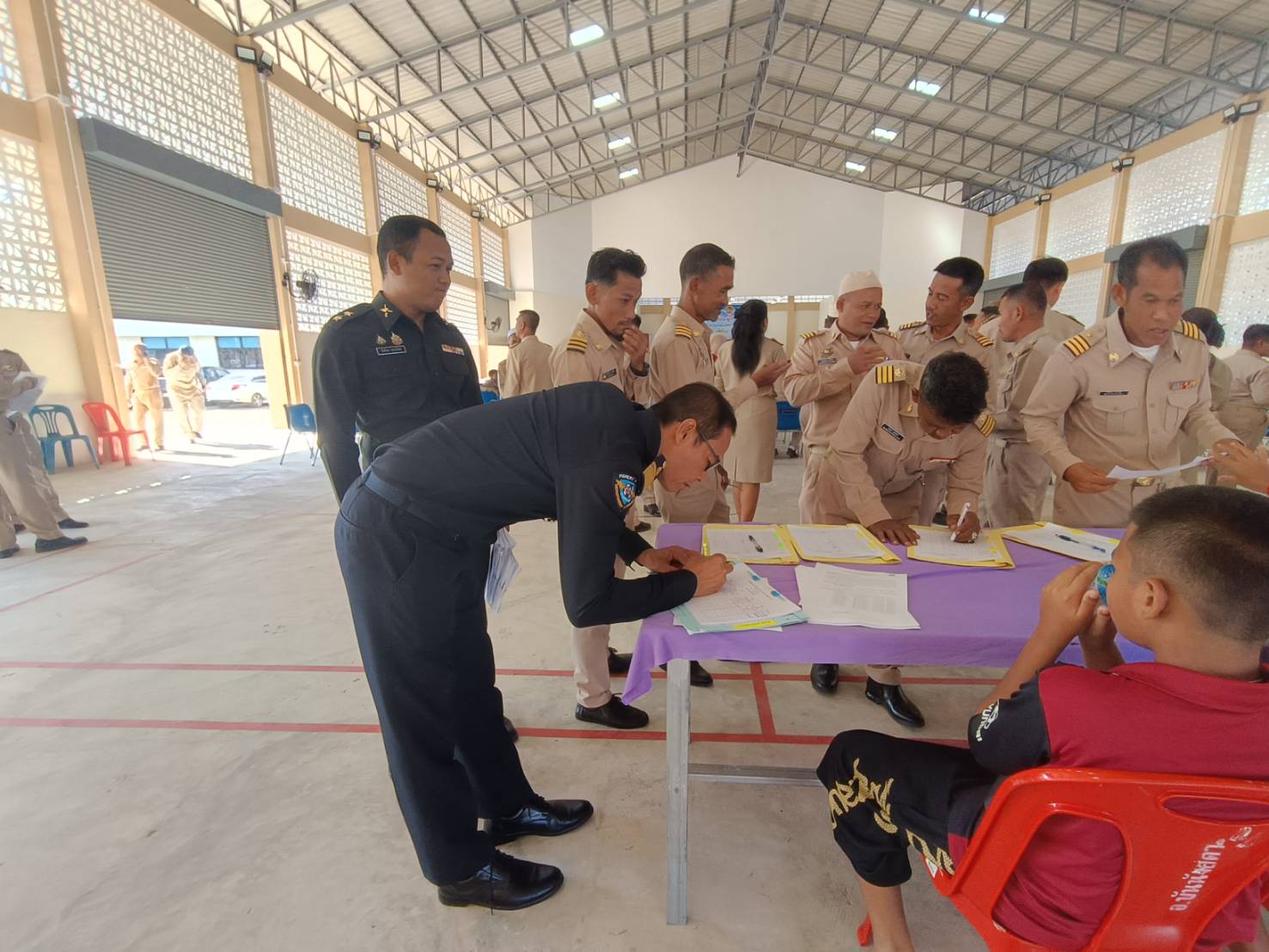 เข้าร่วมประชุมกำนัน ผู้ใหญ่บ้าน ฯลฯ ครั้งที่ 10/2568
