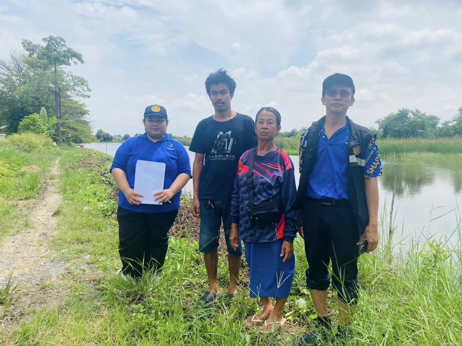 สำนักงานประมงพื้นที่กรุงเทพมหานครลงพื้นที่ตรวจสอบฟาร์มเกษตรกรผู้เลี้ยงสัตว์น้ำ