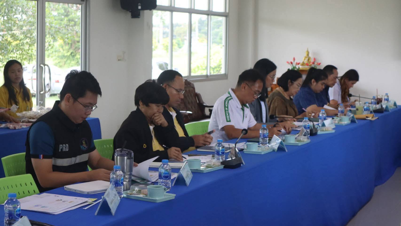 เข้าร่วมประชุมคณะกรรมการขับเคลื่อนวาระจังหวัดศรีสะเกษ วาระเกษตรบูรณาการ..คลิก
