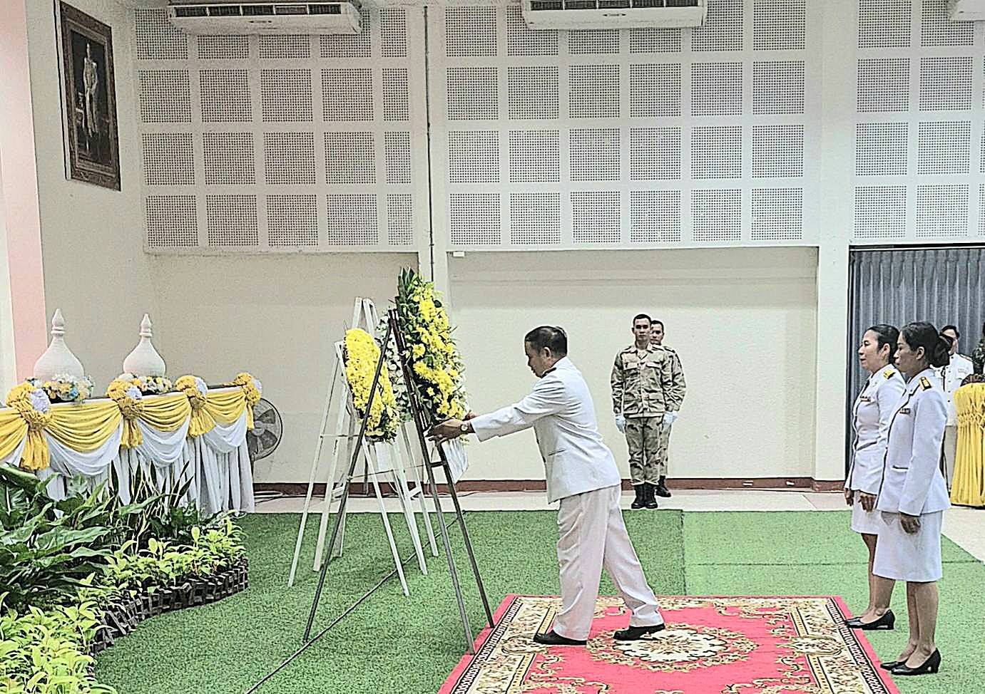 ประมงอำเภอพิบูลมังสาหาร ร่วมกิจกรรมเนื่องในวันนวมินทรมหาราช 13 ตุลาคม