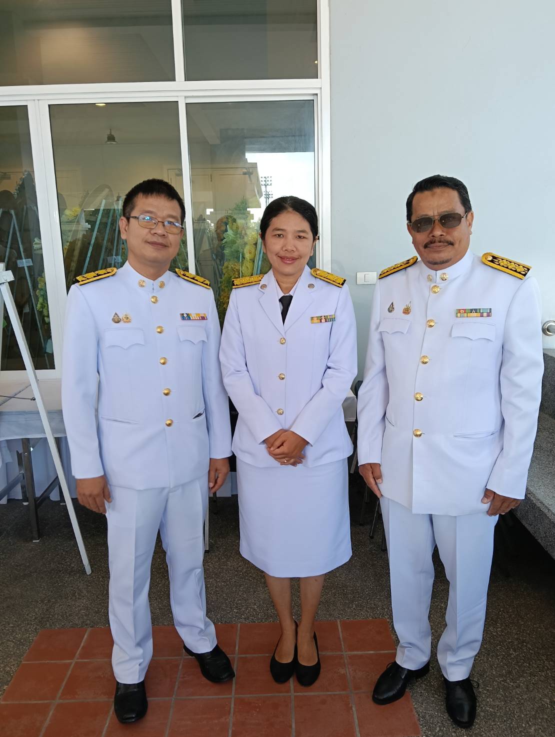 พิธีวางพวงมาลาเนื่องในวันนวมินทรมหาราช