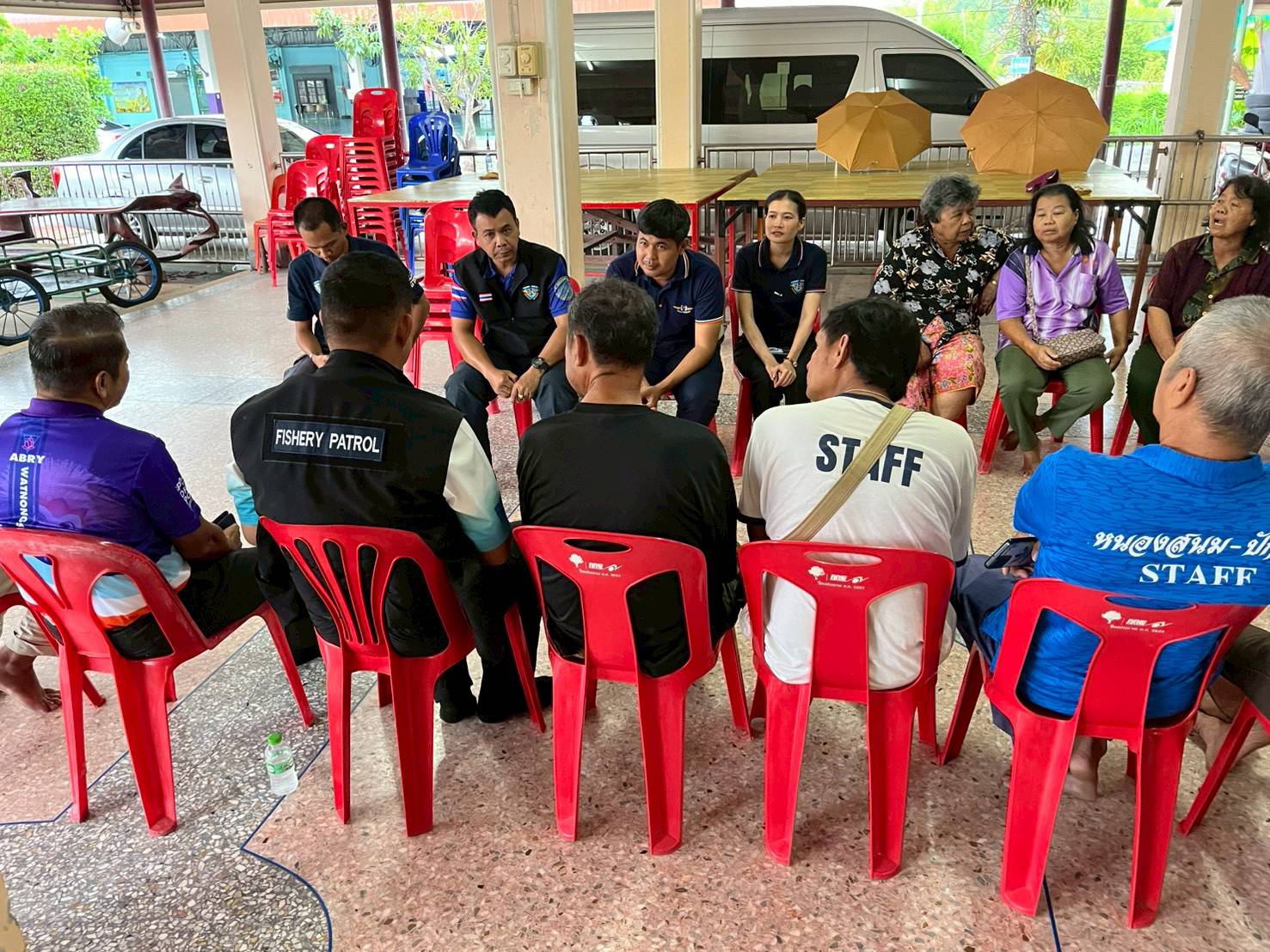 ออกปฏิบัติงานกิจกรรมจิตอาสาพัฒนาชุมชนประมง (1 ศูนย์ 1 หน่วย 1 ชุมชนประมงต้นแบบ)..คลิก