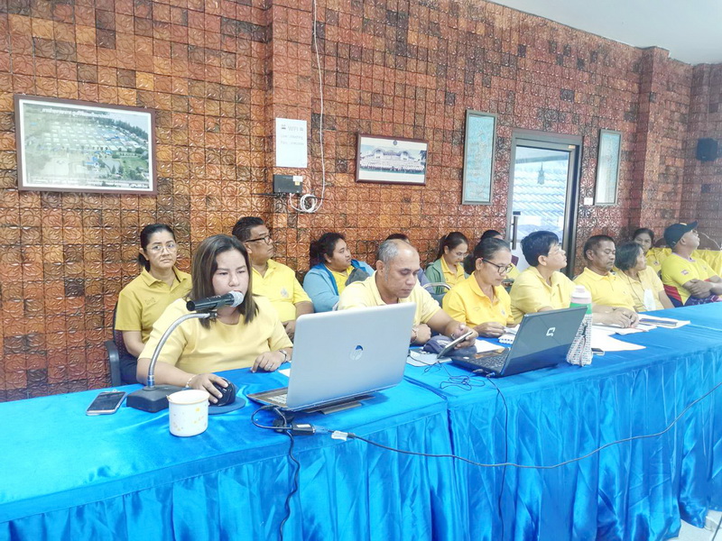 ร่วมประชุมผลการดำเนินงานของศูนย์ ฯ..คลิก
