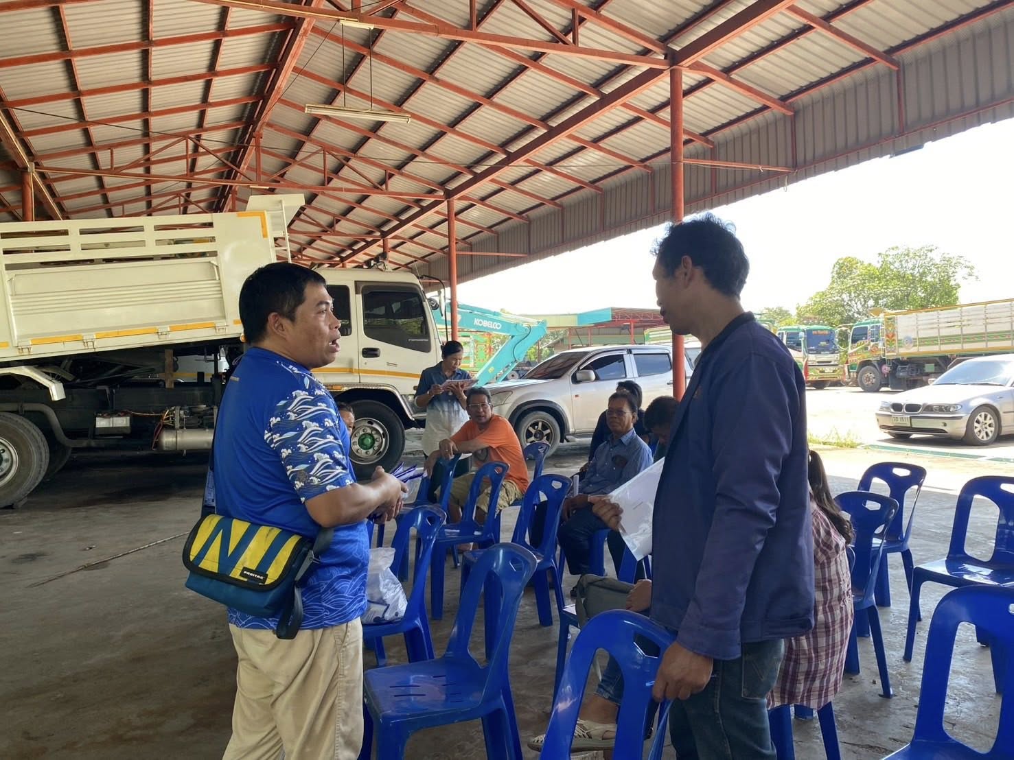 สำนักงานประมงเขตพื้นที่ 2 ลงพื้นที่ให้บริการเกษตรกรในพื้นที่เขตลาดกระบัง และเขตประเวศ กรุงเทพมหานคร