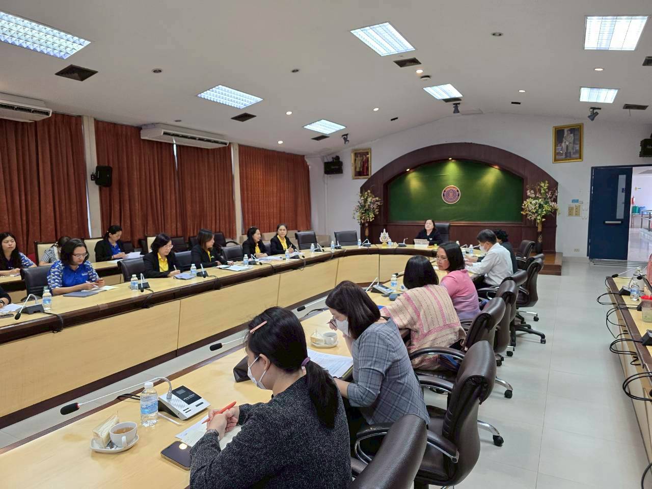 การประชุมซักซ้อมหลักเกณฑ์ วิธีการ และแนวทางการจัดทำแผนบริหารจัดการความเสี่ยงและการควบคุมภายในของกรมประมง