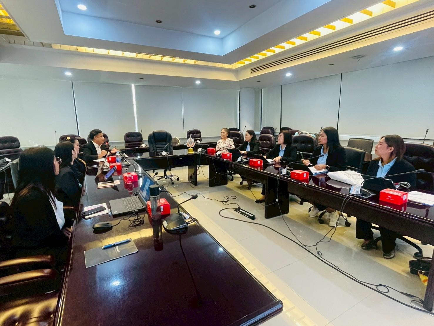 กลุ่มตรวจสอบภายใน กรมประมง เยี่ยมชมและศึกษาดูงานด้านการปฏิบัติงานตรวจสอบภายใน ณ สำนักงานทรัพยากรน้ำแห่งชาติ..คลิก
