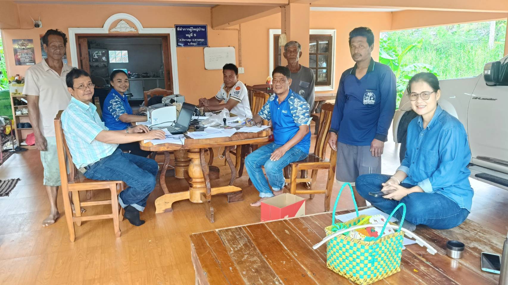 ประมงอำเภอควนขนุน พร้อมด้วย ประมงอำเภอเขาชัยสน   ประมงอำเภอป่าบอน และ ประมงอำเภอตะโหมด  รับขึ้นทะเบียนผู้ทำการประมง พื้นที่หมู่ที่ 4, 5 ตำบลพนางตุง อำเภอควนขนุน จังหวัดพัทลุง..คลิก