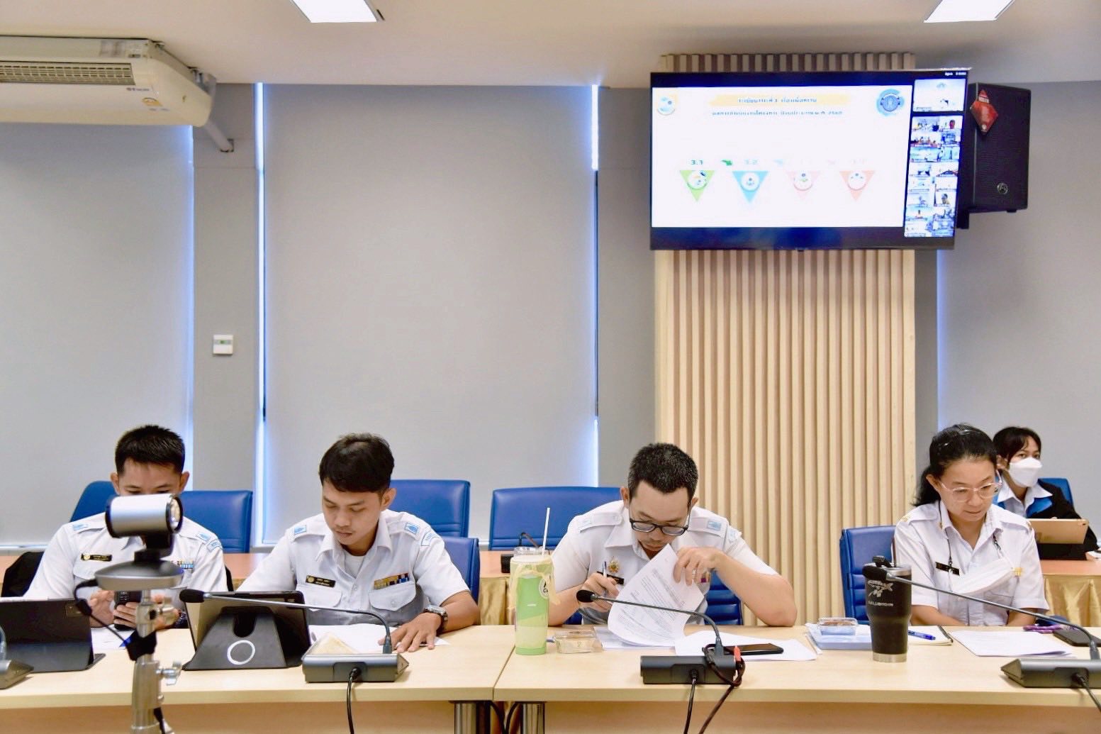 นายมานพ หนูสอน รองอธิบดีกรมประมง เป็นประธานการประชุมชี้แจงแนวทางการดำเนินงานโครงการภายใต้กองโครงการอันเนื่องมาจากพระราชดำริและกิจกรรมพิเศษ ประจำปีงบประมาณ พ.ศ. 2569