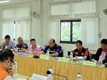 เข้าร่วมประชุมคณะกรรมการให้ความช่วยเหลือผู้ประสบภัยพิบัติกรณีฉุกเฉินอำเภอนากลาง (ก.ช.ภ.อ.)