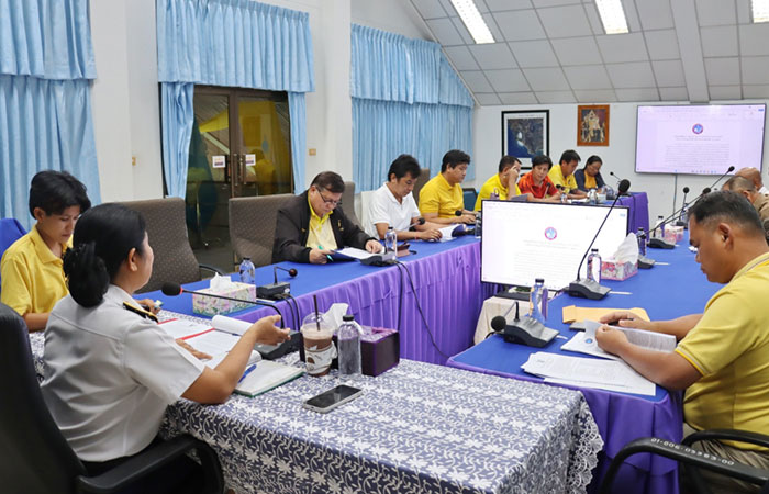 ประชุมคณะกรรมการกำกับดูแลพื้นที่ชายหาดแหลมเสด็จ