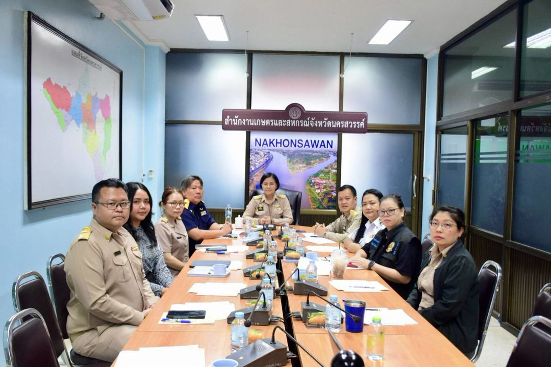 ประชุมรับฟังแนวทางการทดสอบระบบฐานข้อมูลด้านการเกษตรรายจังหวัด (Back-end)