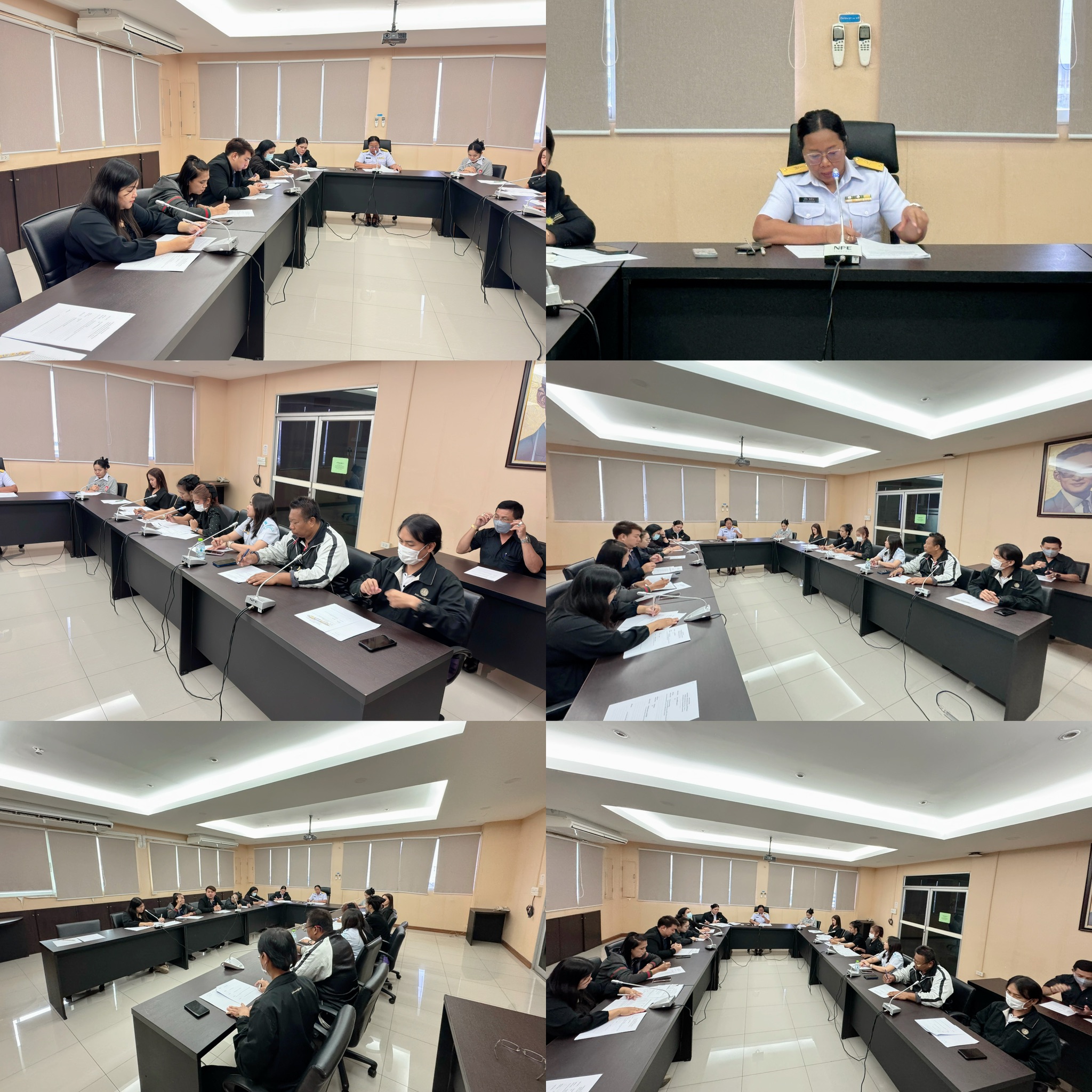 ในวันที่ 27 ตุลาคม 2568 ฝ่ายบริหารทั่วไปได้จัดประชุม ครั้งที่ 9/2568 เพื่อรายงานผลการปฏิบัติงาน การติดตามงาน และงานด้านอื่นๆ ที่เกี่ยวข้อง รวมทั้งซักซ้อมความเข้าใจในการปฏิบัติงานให้เป็นแนวทางเดียวกัน