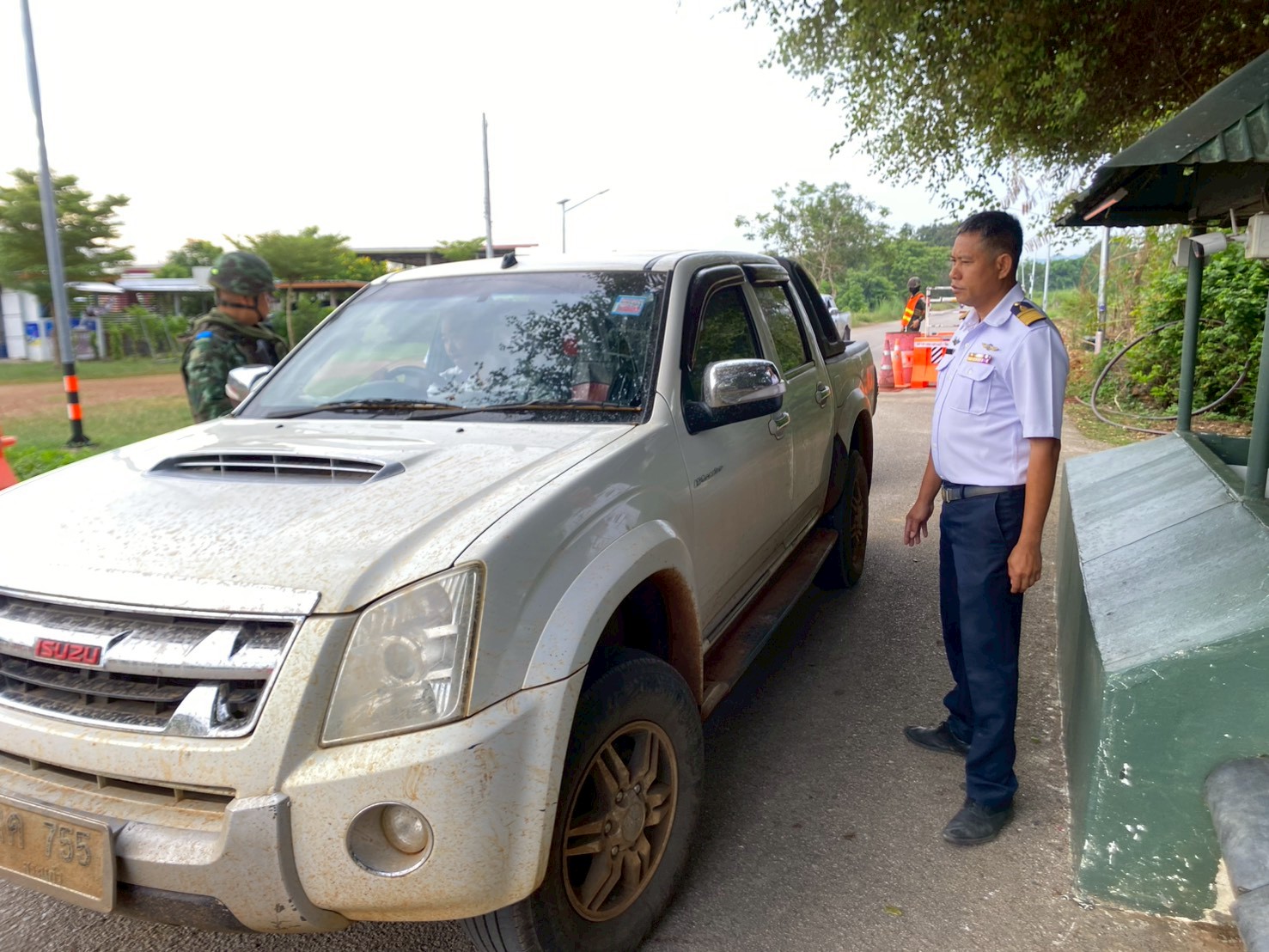 ตรวจบูรณาการ ทางจุดตรวจบ้านทับพริก..คลิก