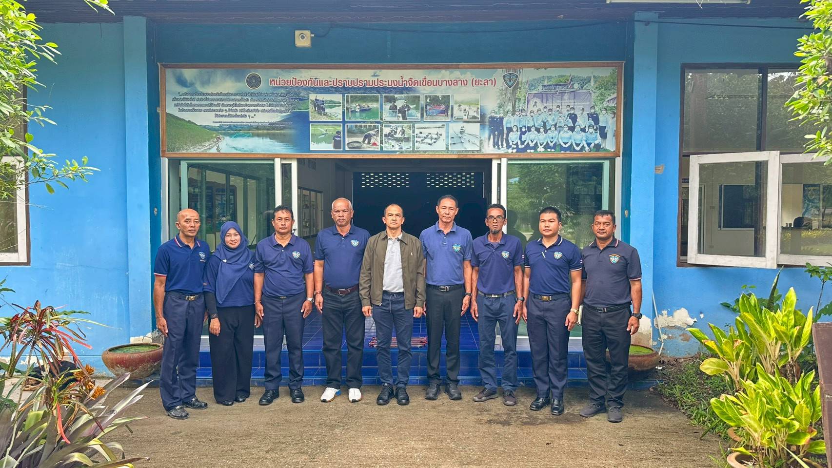 การกองตรวจการประมง พร้อมคณะฯ เข้ารับการตรวจเยี่ยมหน่วย พร้อมติดตาม ความก้าวหน้าโครงการปรับปรุงบ้านพัก