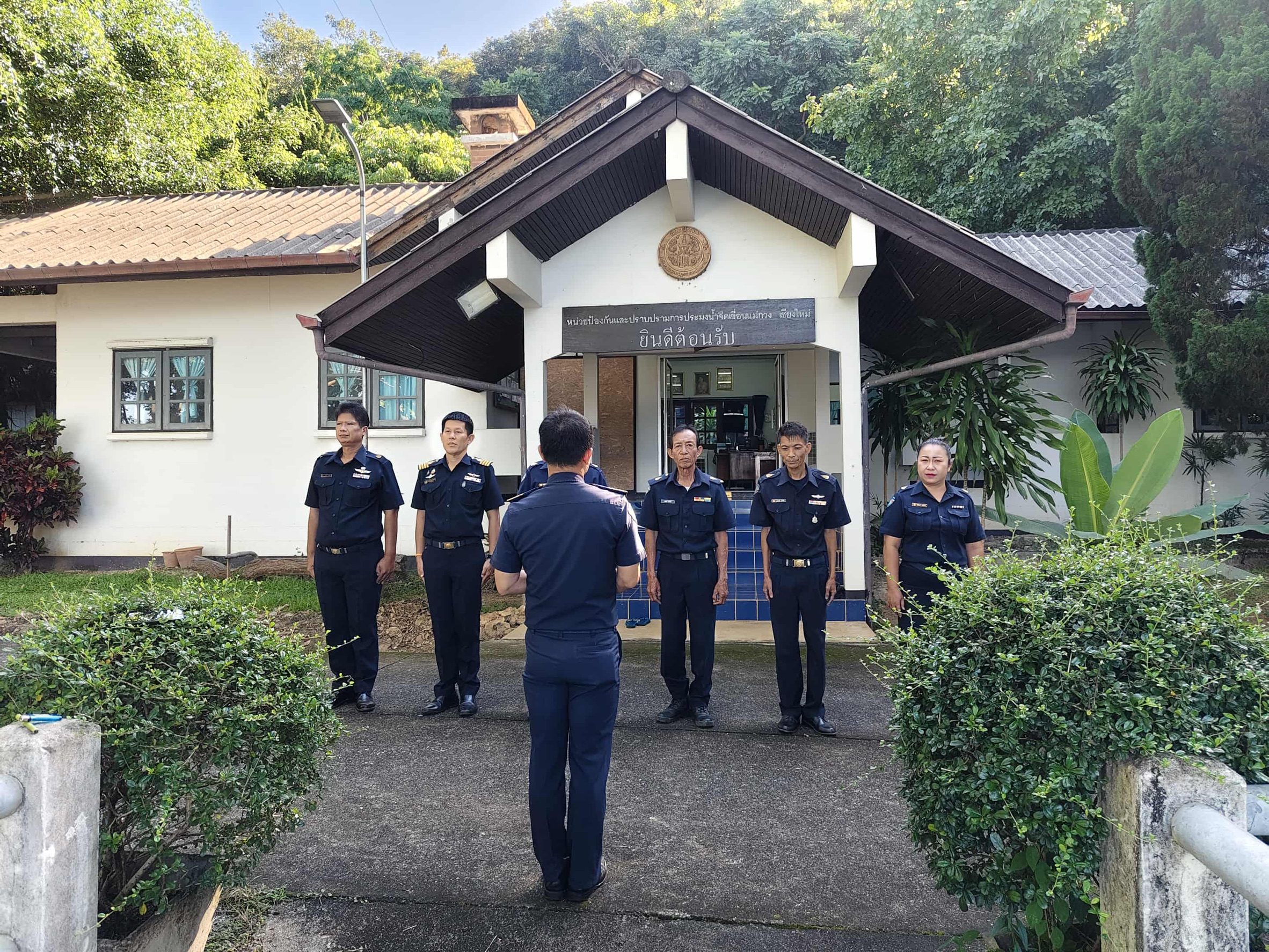 กิจกรรมหน้าเสาธง และประชุมชี้แจงแผนการดำเนินงาน