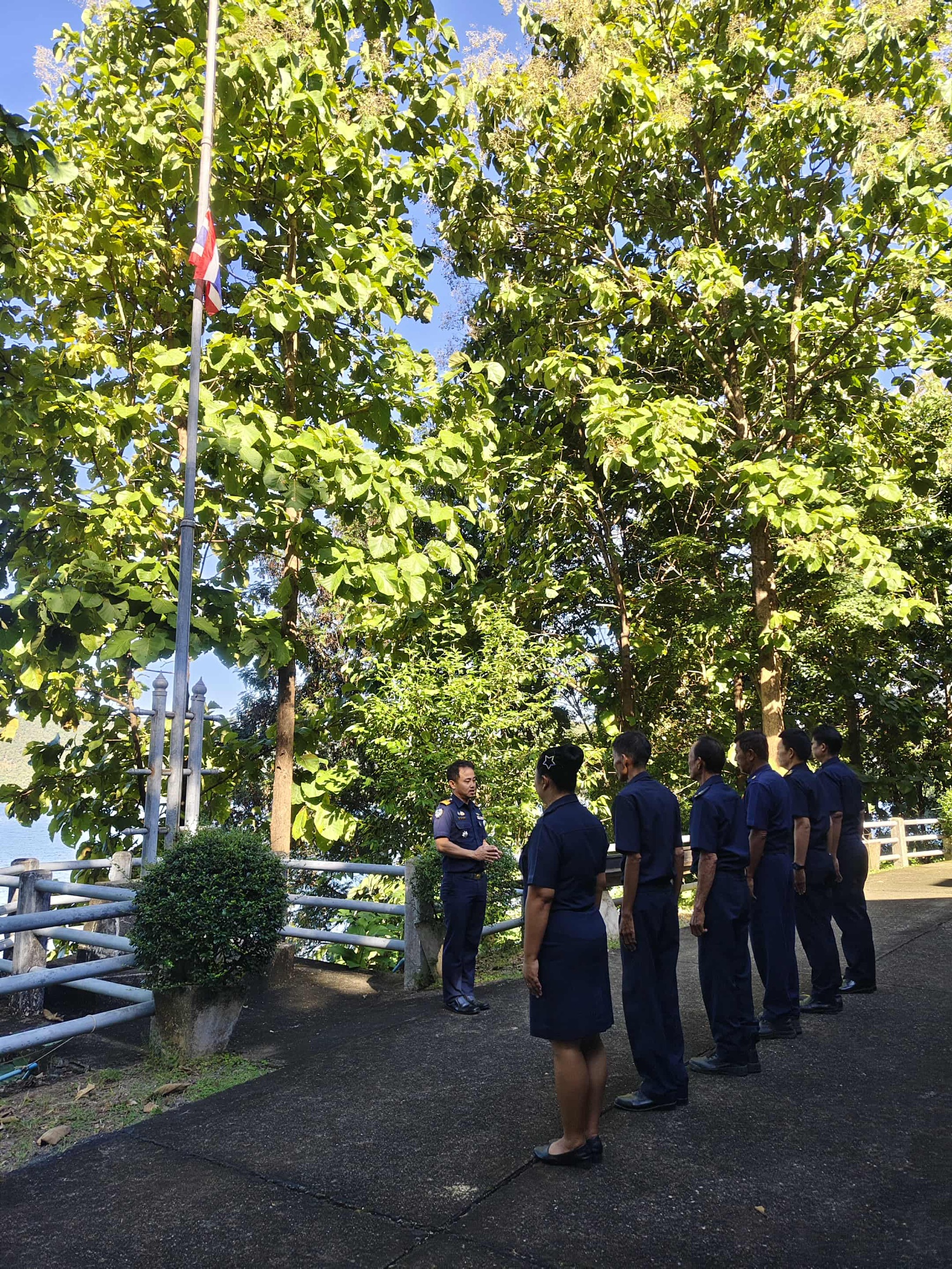 กิจกรรมหน้าเสาธง และประชุมชี้แจงแผนการดำเนินงาน