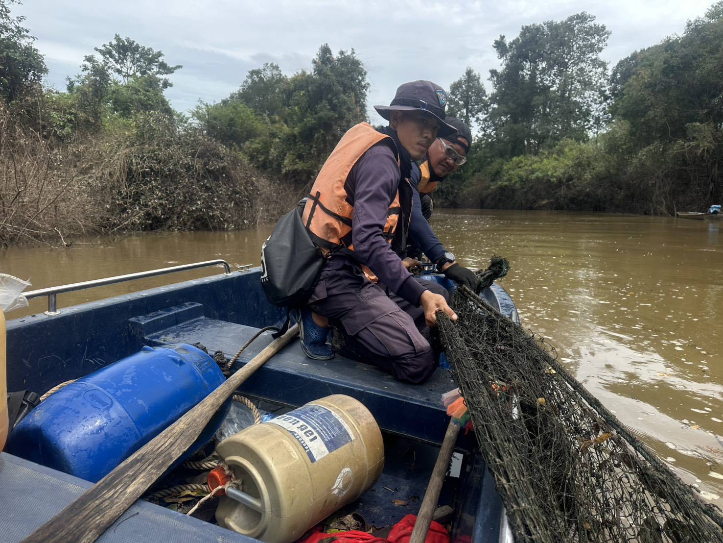 เครื่องมือโพงพาง ห้วยขะยุง