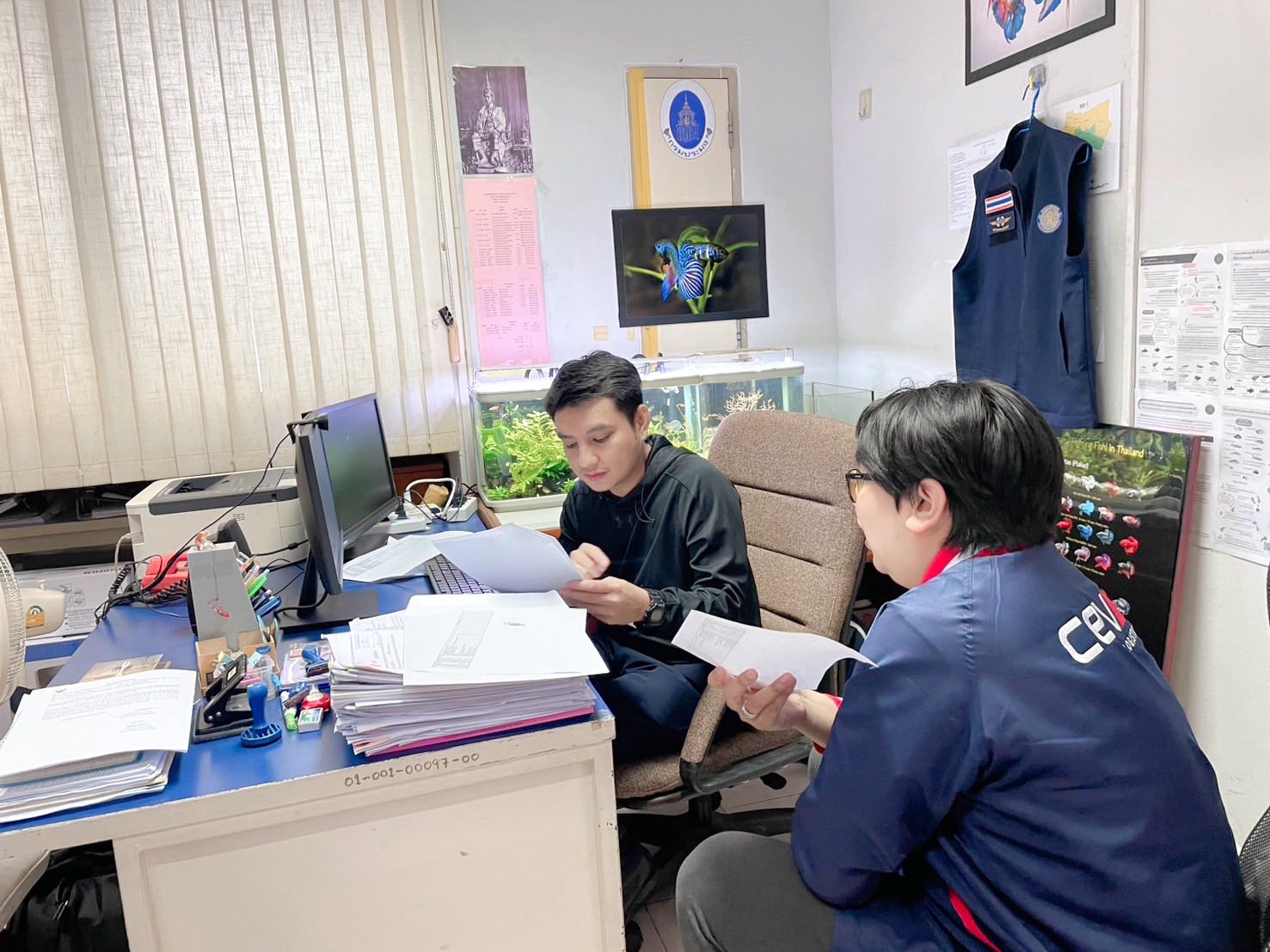 สำนักงานประมงพื้นที่กรุงเทพมหานคร ให้คำแนะนำแก่ผู้ประกอบกิจการค้า ซากสัตว์ป่าคุ้มครองที่เพาะพันธุ์ได้ตามมาตรา 8 หรือผลิตภัณฑ์จากซากสัตว์ป่าดังกล่าว