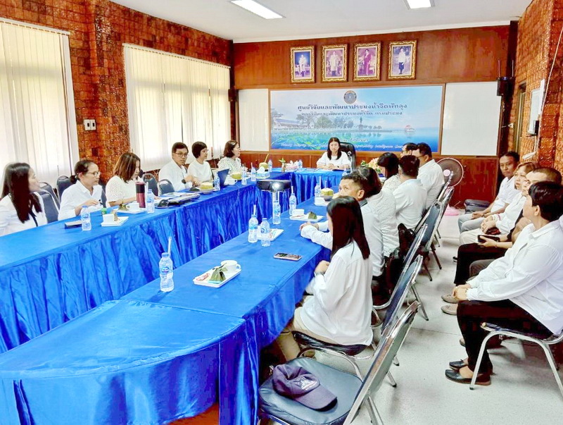 ร่วมต้อนรับอธิบดีกรมประมง เข้าตรวจราชการ..คลิก