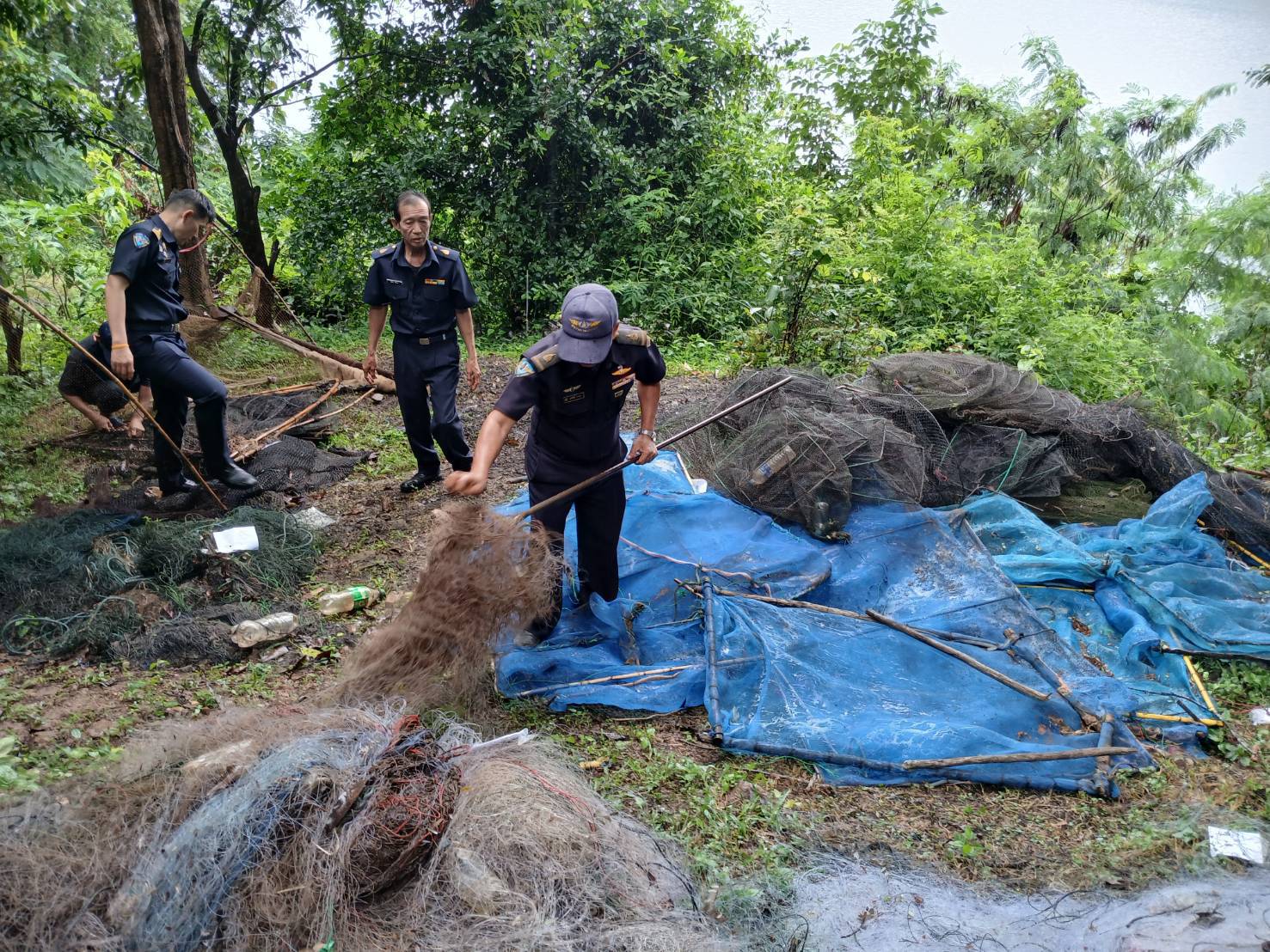ทำลายของกลาง พื้นที่จังหวัดเชียงใหม่ และจังหวัดลำพูน ปีงบประมาณ 2568