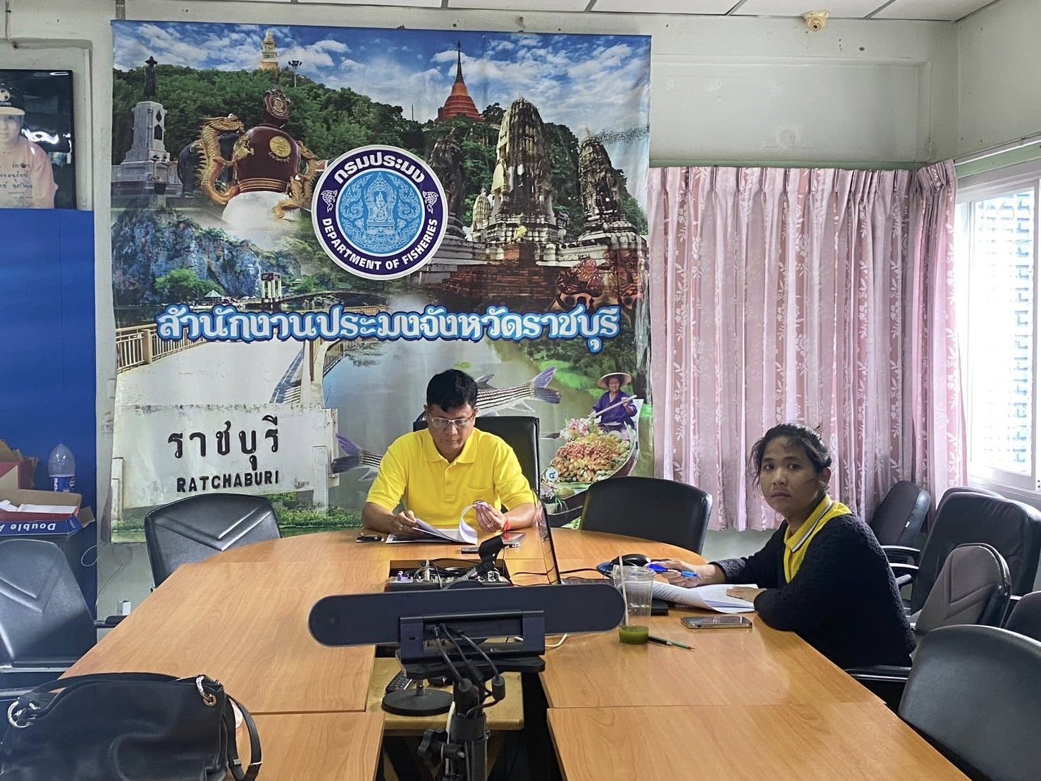 เข้าร่วมการประชุมโครงการสร้างค