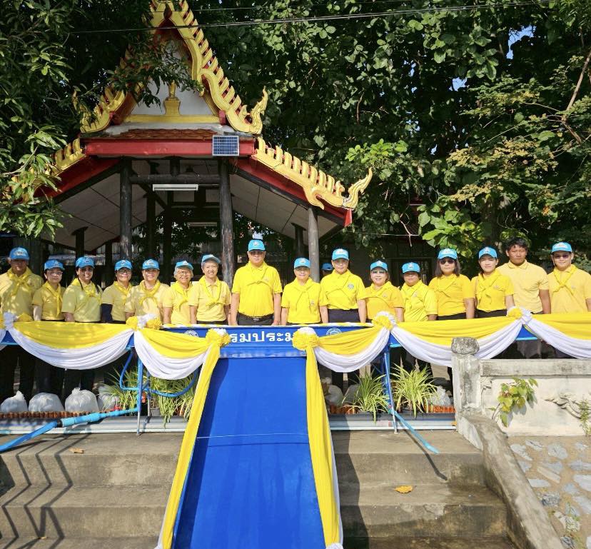 ร่วมพิธีปล่อยพันธุ์สัตว์น้ำและ