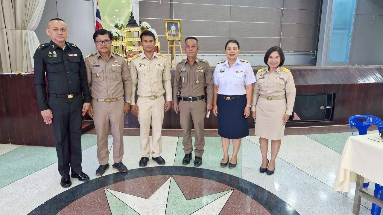 เข้าร่วมประชุมกำนัน ผู้ใหญ่บ้า