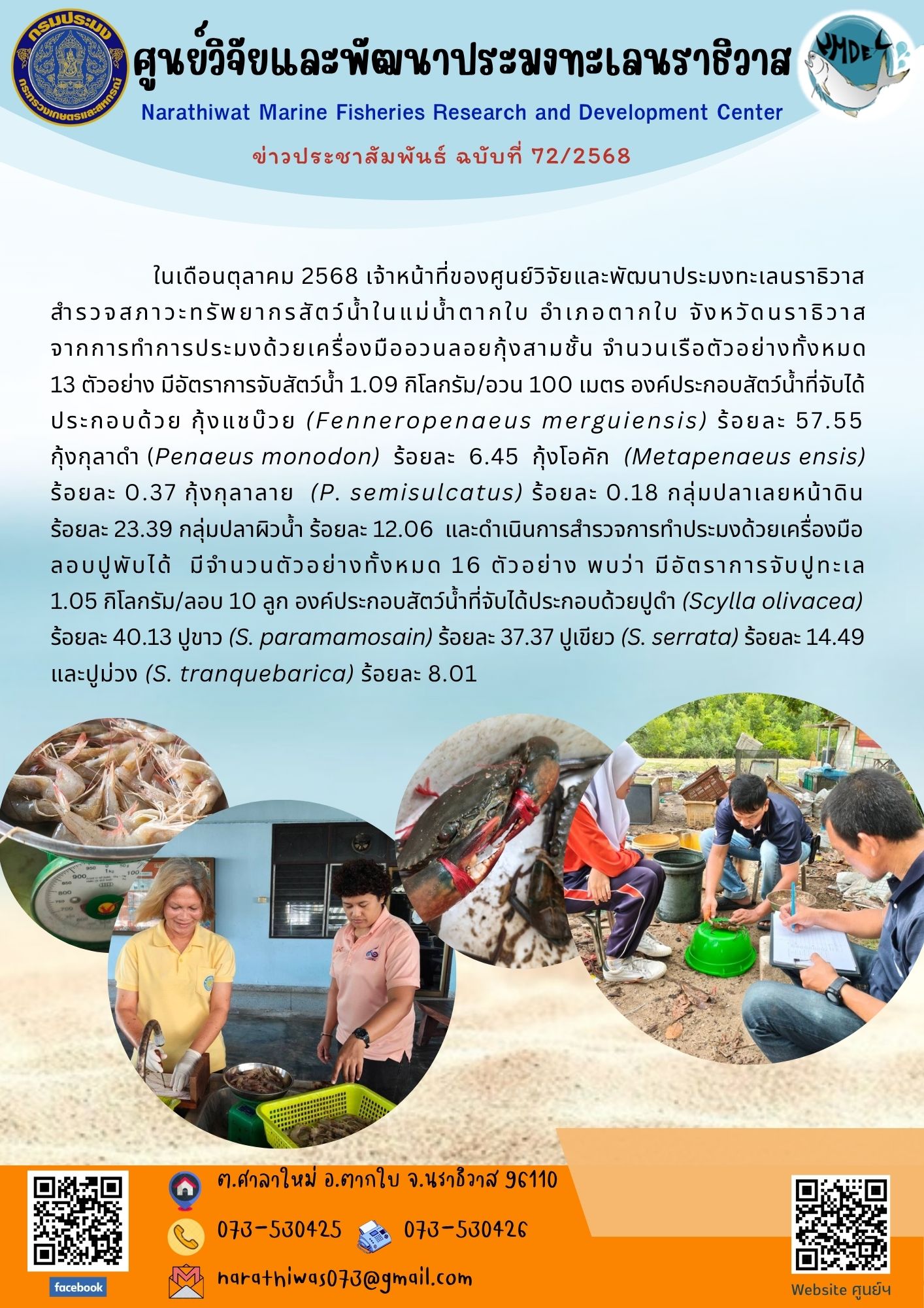 ในเดือนตุลาคม 2568 เจ้าหน้าที่