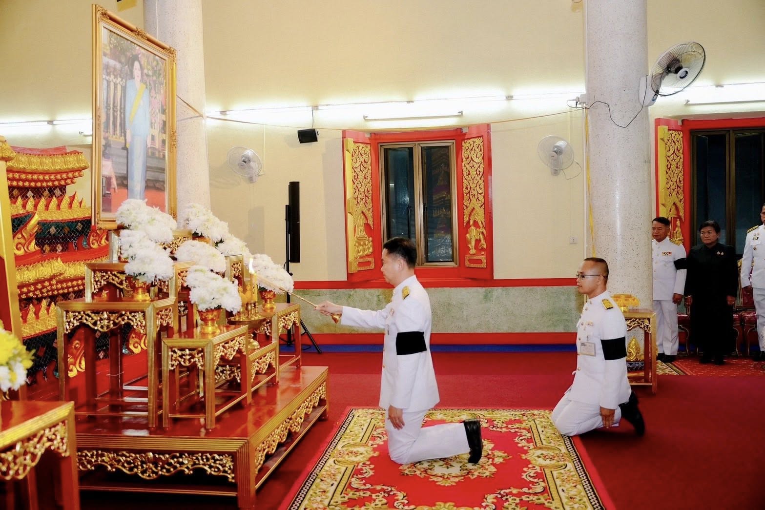 สำนักงานประมงจังหวัดบุรีรัมย์ ร่วมเป็นเจ้าภาพพระพิธีธรรมสวดพระอภิธรรมพระบรมศพสมเด็จพระนางเจ้าสิริกิติ์ พระบรมราชินีนาถ พระบรมราชชนนีพันปีหลวง