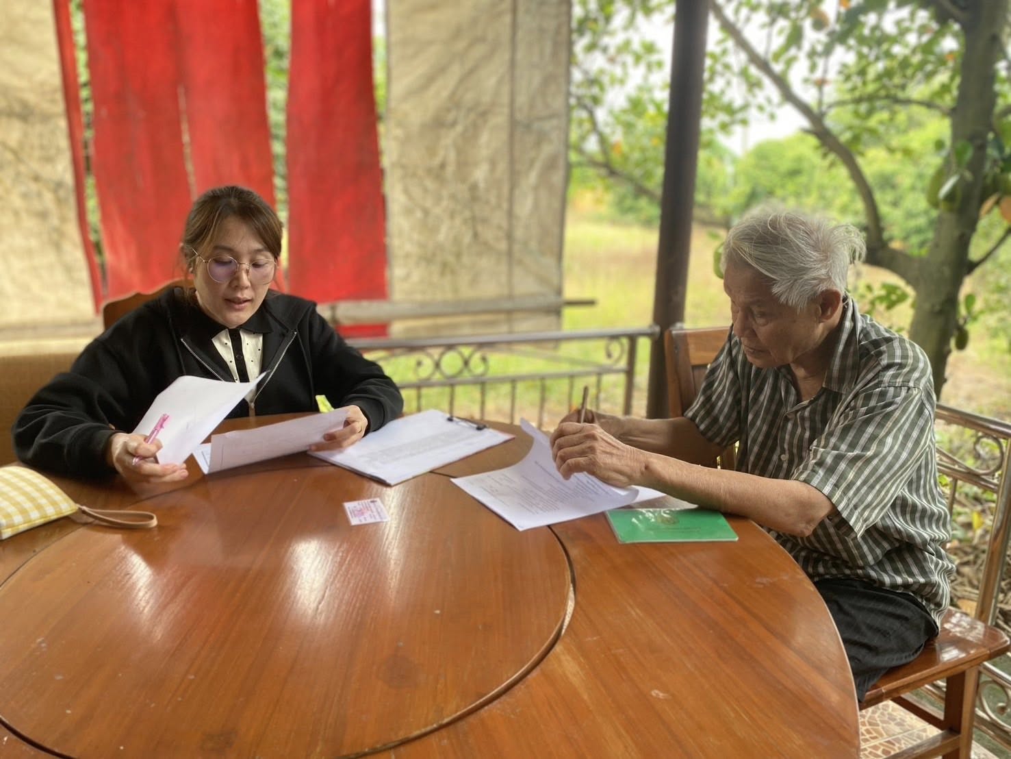 สำนักงานประมงพื้นที่กรุงเทพมหานครลงพื้นที่ให้บริการเกษตรกร