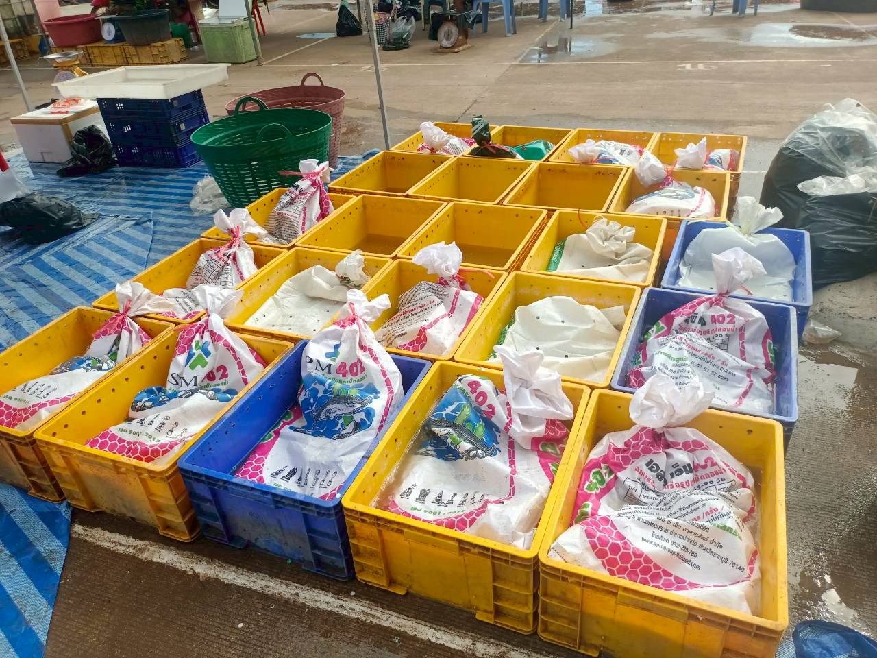 เจ้าหน้าที่ศูนย์บริหารจัดการด่านตรวจประมงเขต1 (เชียงราย) ตรวจป้องกันการลักลอบนำเข้า ส่งออกสินค้าประมง ในพื้นที่ด่านพรมแดนเชียงของ