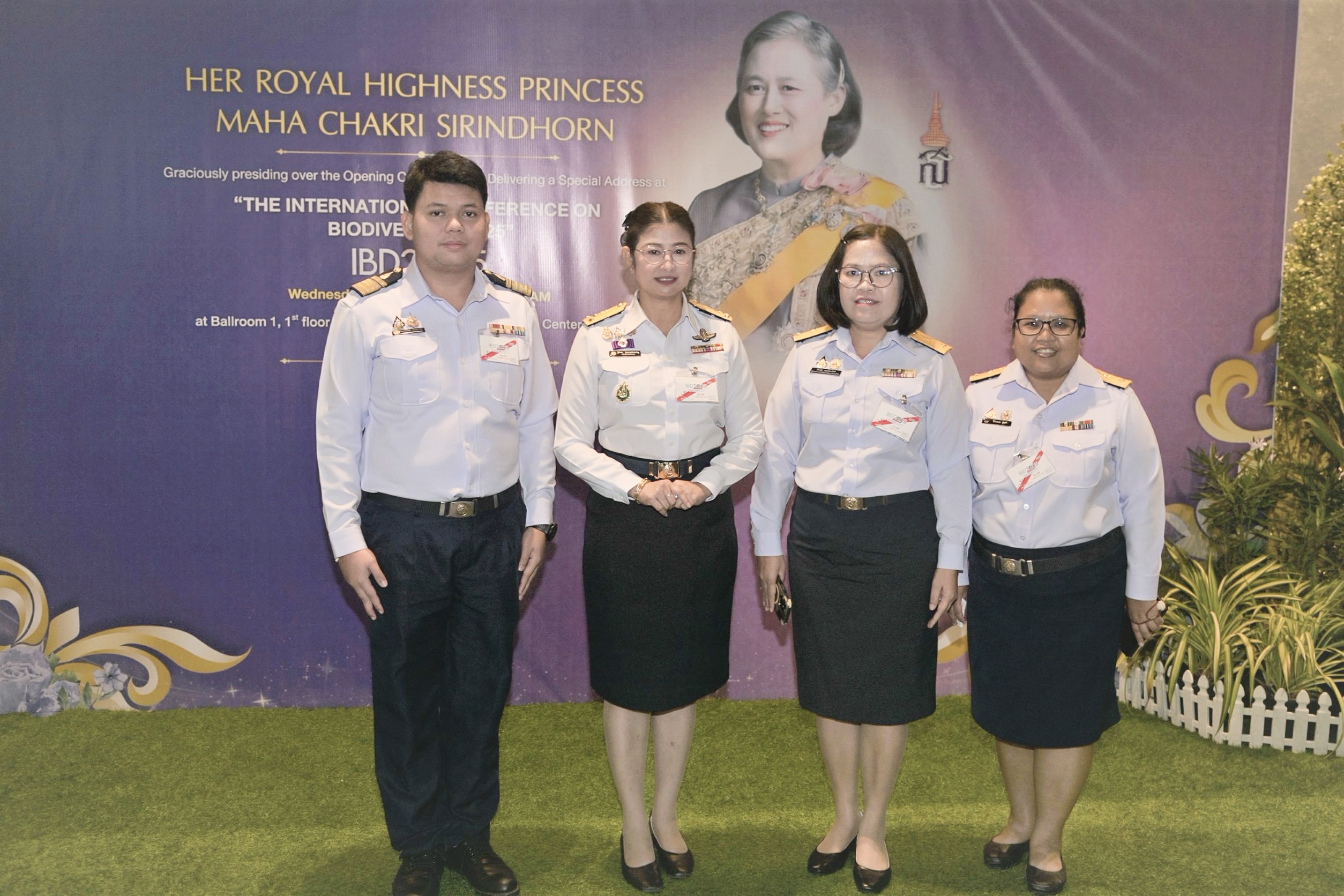 สมเด็จพระกนิษฐาธิราชเจ้า กรมสมเด็จพระเทพรัตนราชสุดา ฯ สยามบรมราชกุมารี ทรงเปิดการประชุมวิชาการนานาชาติด้านความหลากหลายทางชีวภาพ International Conference on Biodiversity 2025 (IBD 2025)..คลิก