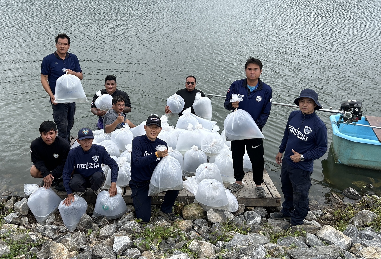 กิจกรรม จิตอาสาพัฒนาชุมชนประมง ( 1 ศูนย์ 1 หน่วย 1 ชุมชนประมงต้นแบบ)